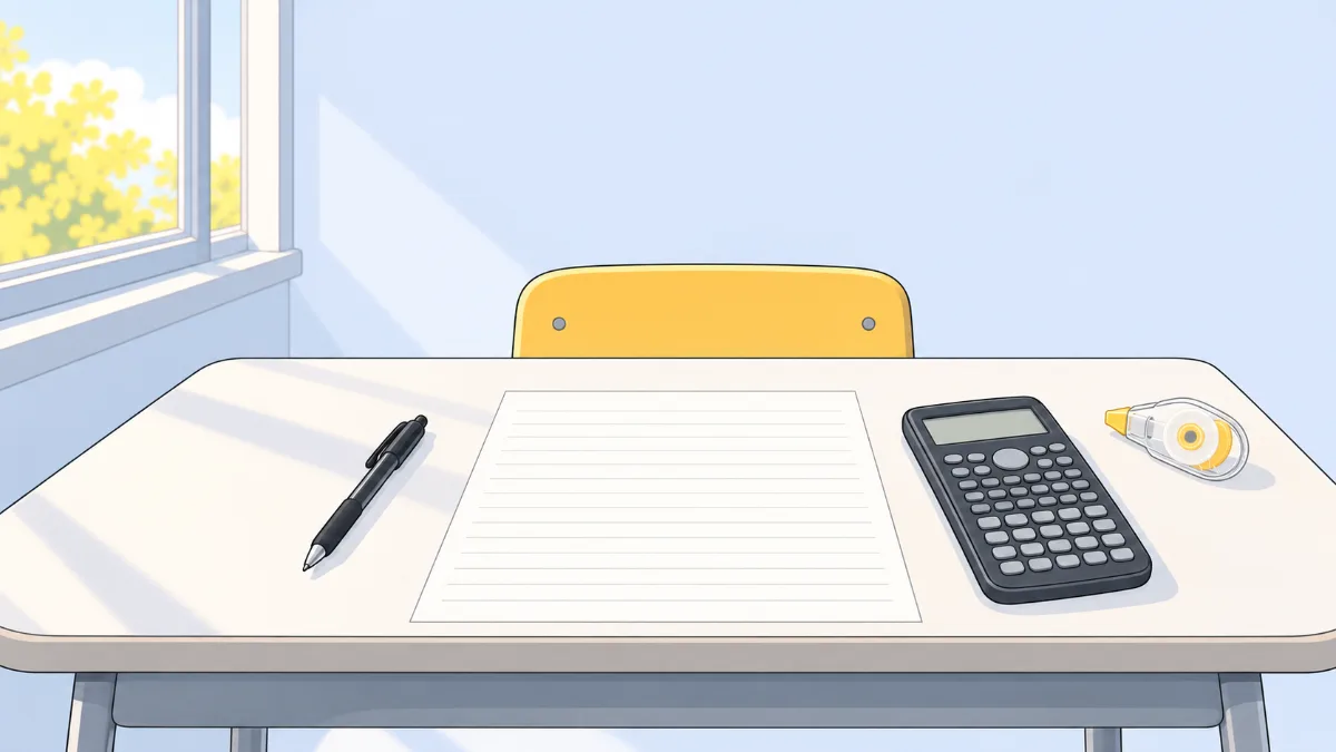 필답형 실기 답안, 수정테이프는 되고 연필은 안 돼요 · 계산 과정이 없으면 그 문제는 0점 그림